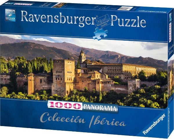 Ravensburger 1000 db-os Panorama puzzle - Coleccion Iberica - Alhambra, Granada (15073)