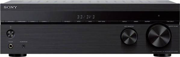 Receiver AV SONY STR-DH590, 5.2 canale, Hi-Res, 4K HDR, 3D, 5 x 145 W, Amplificator, Bluetooth, Tuner FM, Negru