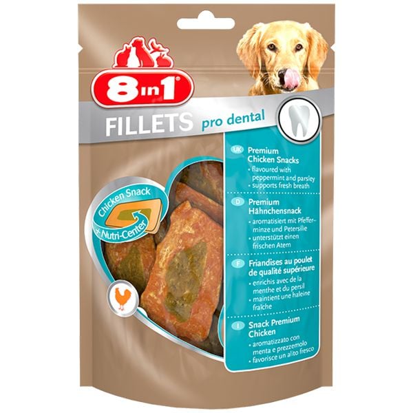 Recompensa caine 8in1 Fillets Breath S, 80 g