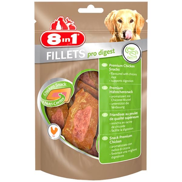 Recompensa caine 8in1 Fillets Digest S, 80 g