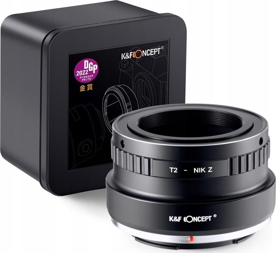 Reducere adaptor Kf pentru montura T Nikon Z la T-2 T2 / Kf06.496