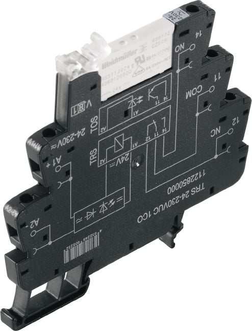 Relee industriale TRS 1P 6A 24 - 230V AC / DC 1CO (1122850000)