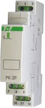 Releu de instalare F&F 2P 8A 48V AC/DC (PK2P48)