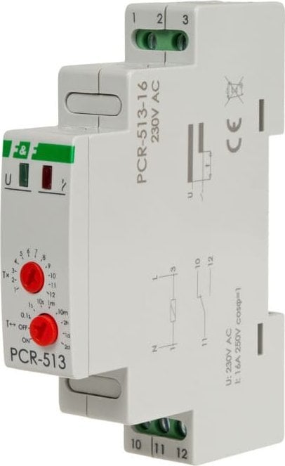 Releu de timp F&F PCR-513-16