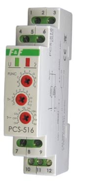 Releu de timp multifuncțional 12-264V 8A - PCS-516 UNI