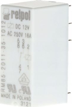 Releu miniatură 1P 12V DC PCB AgNi RM85-2011-35-1012 (600020)
