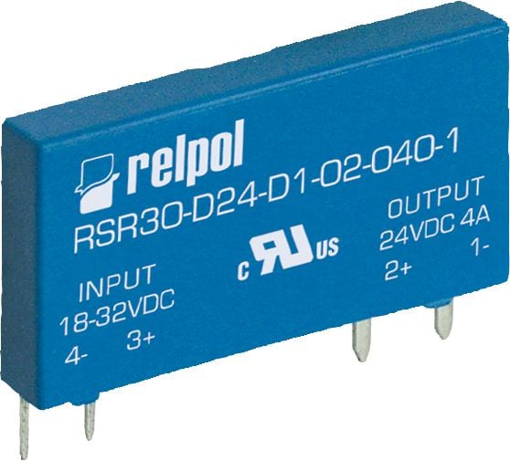 releu Semiconductor 1P imprimare 4A DC 7-20V DC RSR30-D12-D1-02-040-1 (2611996)