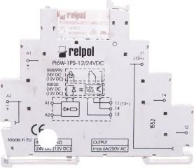 Socket pentru releu RM699BV și RSR30 PI6W gri-1PS-12 / 24V DC (858595)