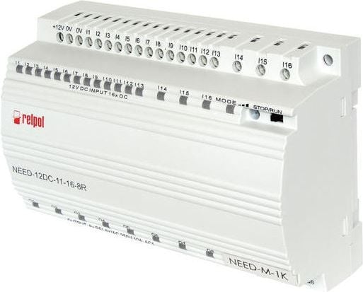 Programabile releu 230V AC 16we, 8Din fără afișaj și tastatură NEED-230AC-11-16-8R (857367)