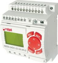 Programmable releu 230V AC 8IN afișare 4wy și tastatura NEED-230AC-22-08-4R-D (859360)