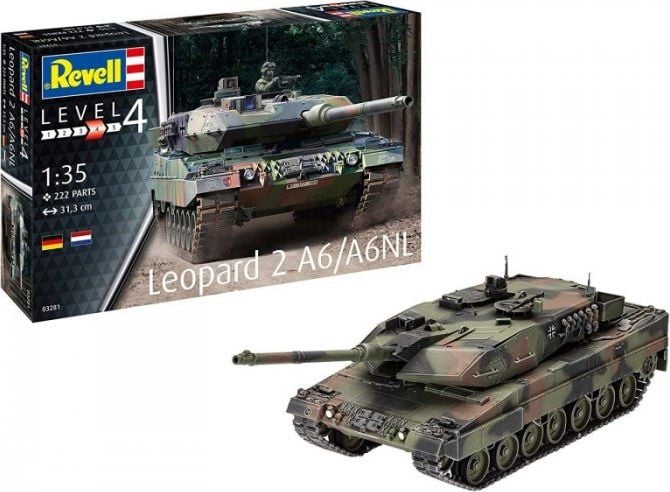 Model plastic Revell Leopard 2A6/A6NL (GXP-688627)