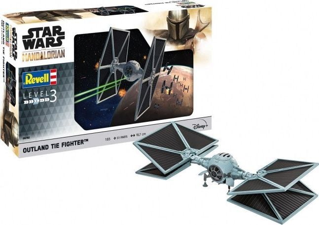 Model plastic Revell Star Wars The Mandalorian Outland TIE