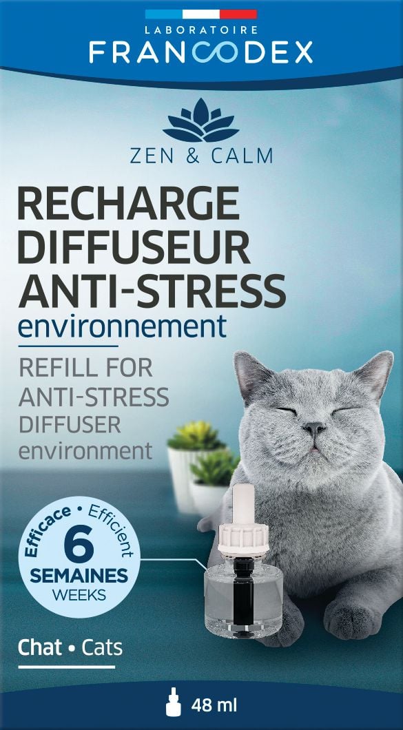 Rezerva Difuzer Francodex antistres pentru camera 48 ml – pentru pisici