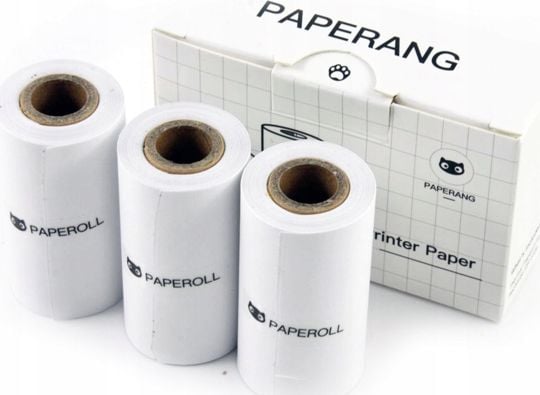 Rezervare hârtie Paperang 3x role P-bgj autoadeziv/autocolant pentru imprimanta Paperang P2