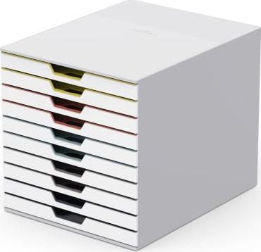 Suporturi documente - REZISTENT Schubladenbox varicolor 10Fächer MIX mehrfbg