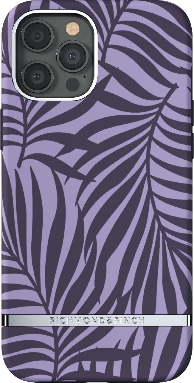 Richmond & Finch Purple Palm pentru iPhone 12 Pro Max este o husă de protecție elegantă și șic, care combină designul unic al brandului Richmond & Finch cu o palmă de un purpuriu vibrant. Această husă oferă o protecție excelentă pentru telefonul
