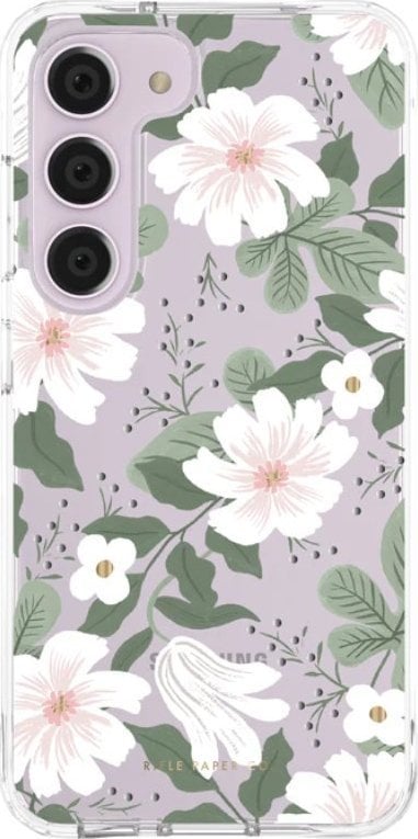 RIFLE PAPER CLEAR - ETUI SAMSUNG GALAXY S23+ (WILLOW)