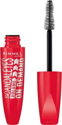 Mascara Rimmel Scandal Eyes Volume on Demand 001 Black, 12 ml