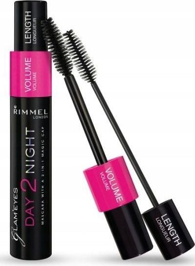 Rimmel Rimel Day 2 Night 001 Black 9,5 ml