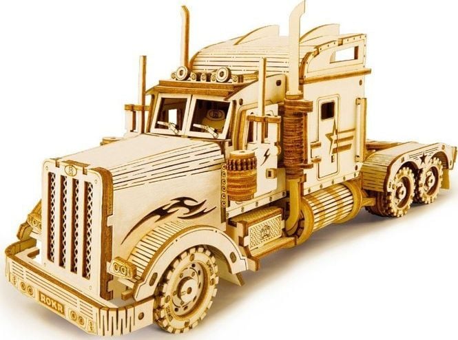 Robotime Puzzle 3D din lemn model MC502 Camion Robotime universal