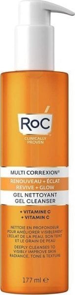 RoC Gel de curatare facial din Roc Multi Correxion Revive + Glow (177 ml)