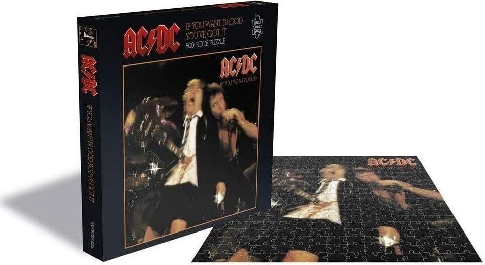 Puzzle 500 piese Zee - AC/DC - If You Want Blood