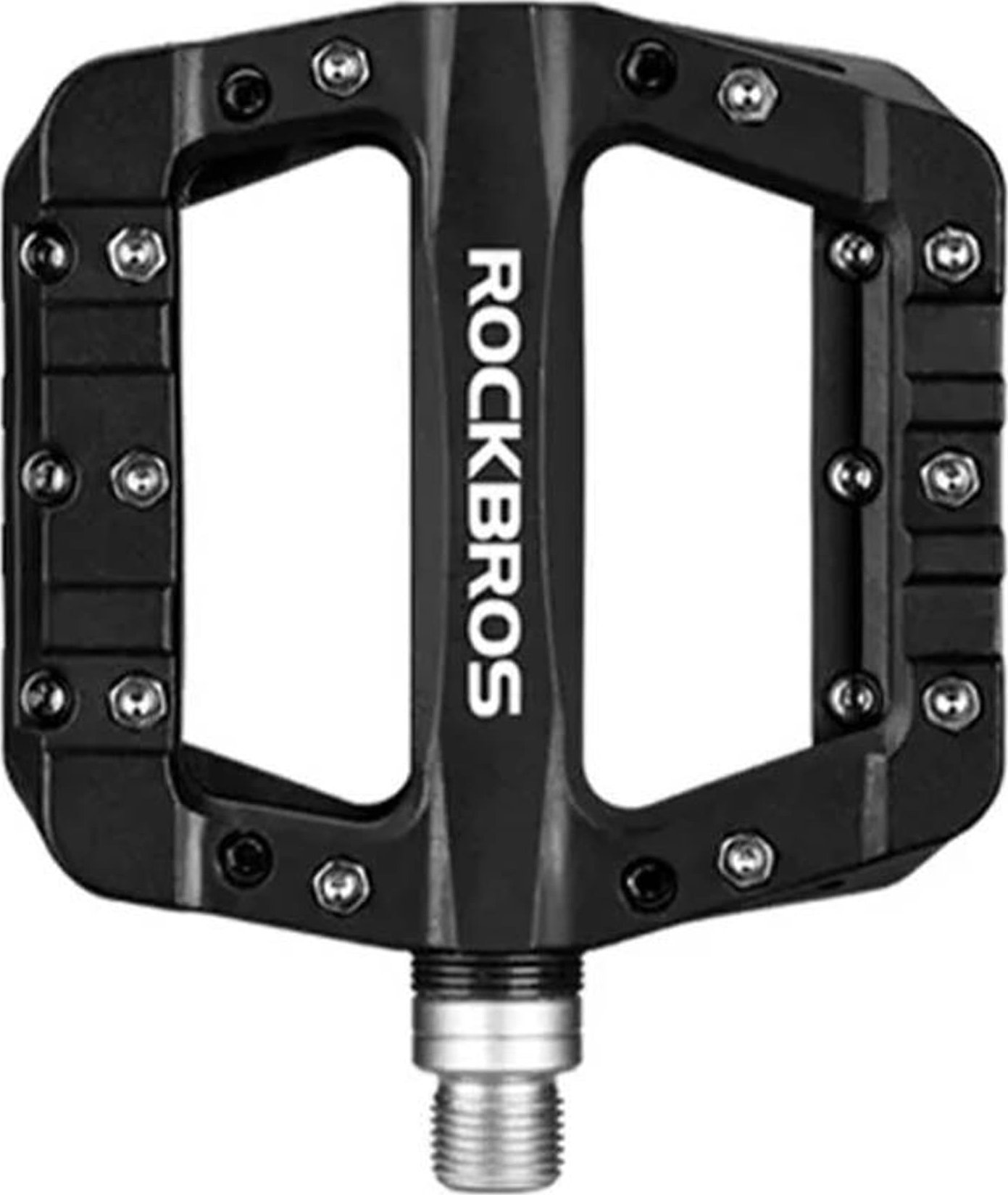 RockBros Pedale cu platformă din nailon Rockbros 2017-12CBK (negru)