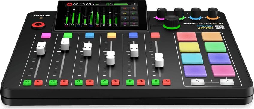 RØDECaster Pro II este un echipament de producere audio profesional conceput de RØDE.