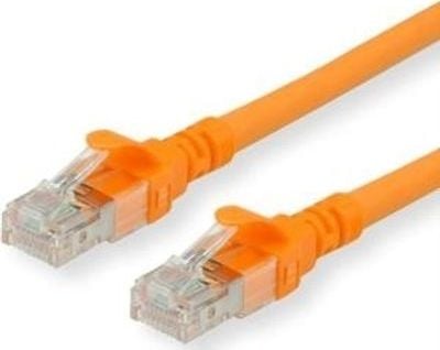 Roline Patchcable - RJ45 5m - UTP - CAT 6 - bezhalogenowy, linka - pomarańczowy (21.15.2575)