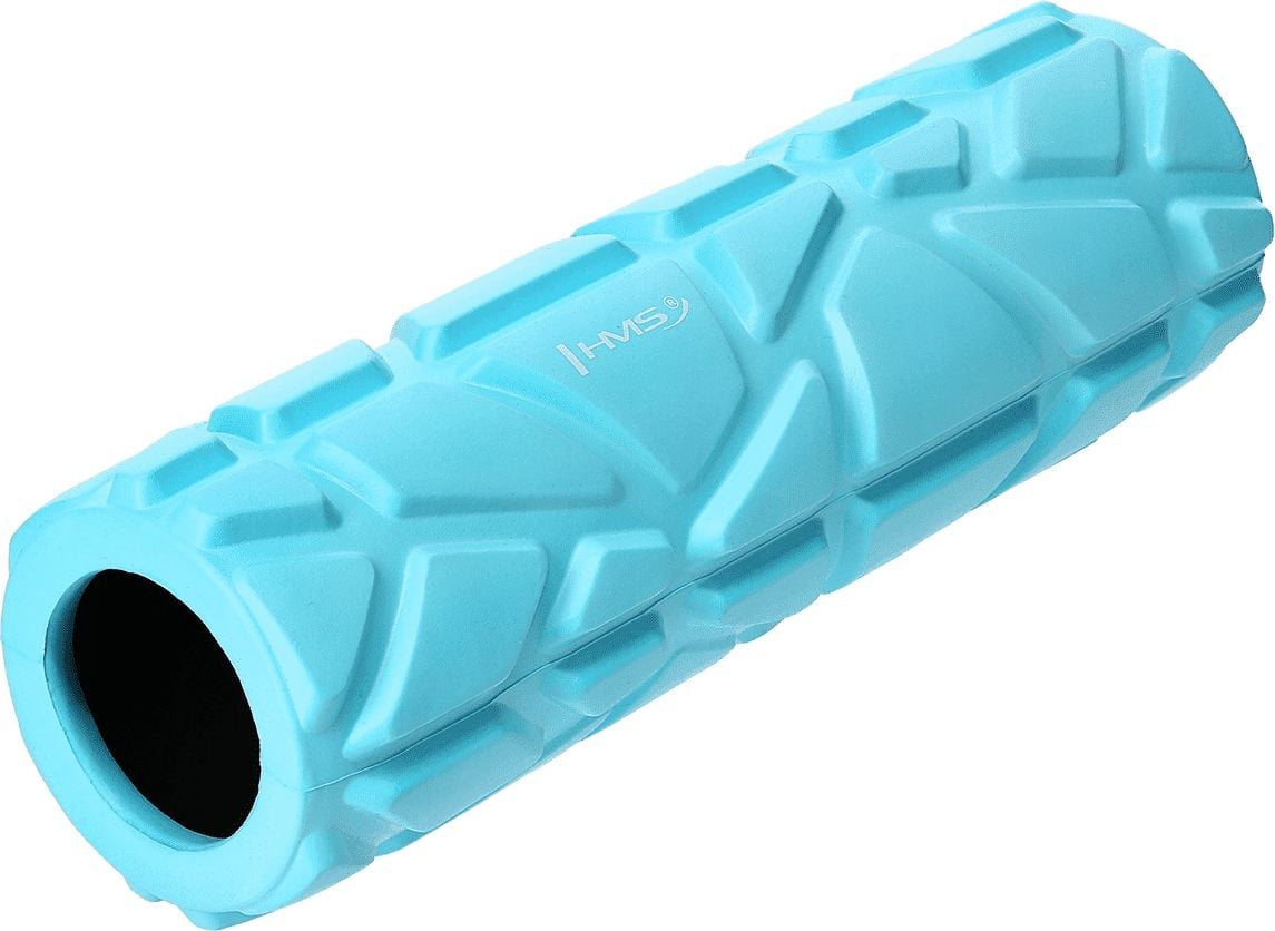 Roller masaj/yoga HMS FS119, 30 x 9.5 cm, bleu