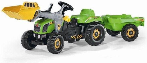 Rolly Toys Tractor Rolly verde cu găleată și remorcă 023134 (5023134)
