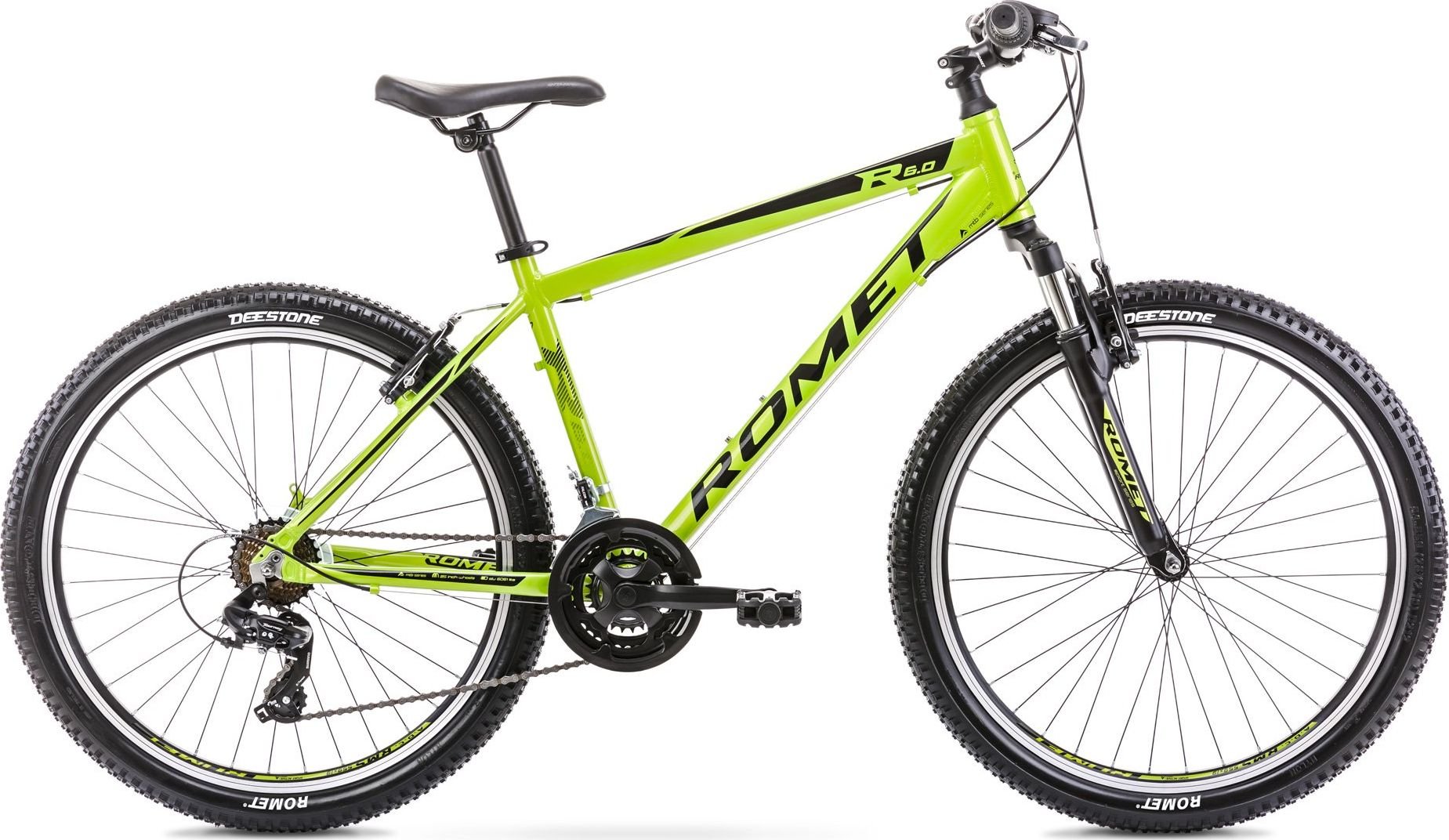 Romet Bike Rambler 26 R6.0 M 17` verde lime