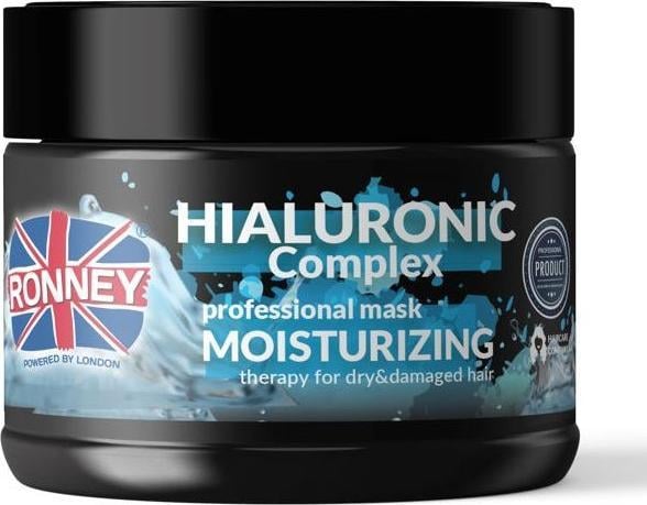 Ronney Hialuronic Complex Professional Mask Moisturizing nawilżająca maska do włosów suchych i zniszczonych 300ml