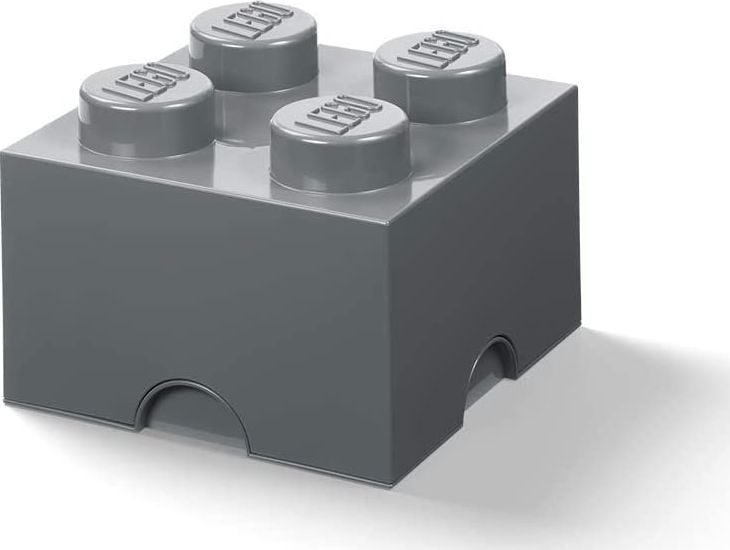 Room Copenhagen Room Copenhagen LEGO Storage Brick Sertar 4, cutie de depozitare (gri închis)