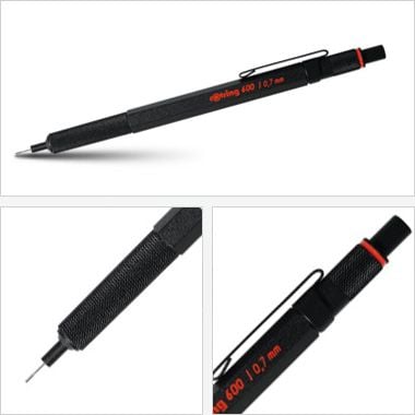 Creion gravitate Rotring Tikky III 600 0.7 negru (1904442)