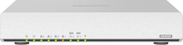Router Qnap QHORA-301W, 10 porturi 10GbE dual-port Wi-Fi 6, Alb