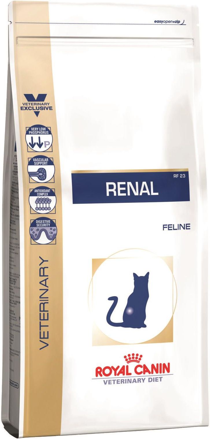 Royal Canin Renal Cat 2kg este un produs destinat pisicilor cu probleme renale.