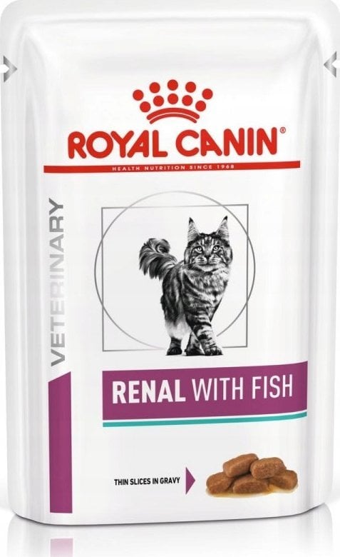 Royal Canin ROYAL VET KOT sasz. 85g RENAL WITH FISH