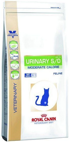 Dieta veterinare Feline urinare S / O calorie moderată UMC34 7 kg