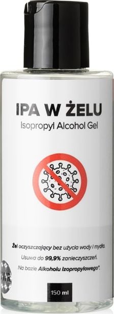 RR Customs Alcool izopropilic în gel LIVECHEM IPA în gel 150ml (gel de curățare a mâinilor)