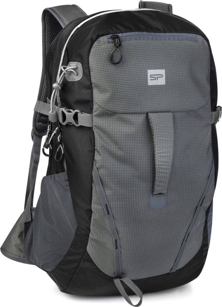 Rucsac trekking, Spokey, 35 litri, negru/gri, Buddy