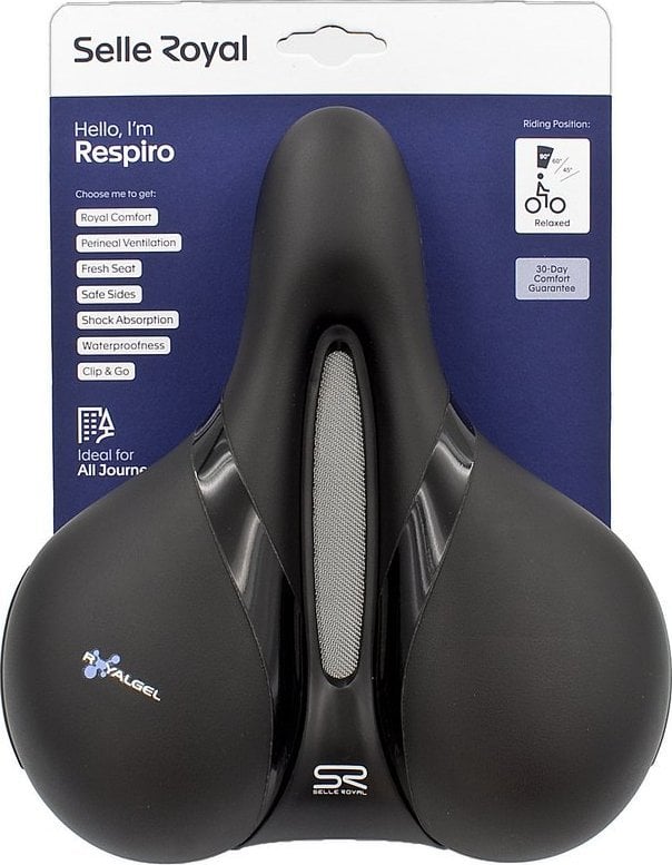 Şa Selle Royal SELLEROYAL RESPIRO SOFT RELAXED 90 de grade gel + elastomeri unisex 771 g (NOU 2023)