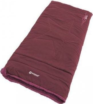 Sac de dormit pentru copii Outwell Champ Deep Red, 150x70 cm