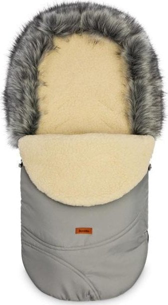 Sac de dormit pentru iarna Sensillo ESKIMO Lana 100x46 cm Grey