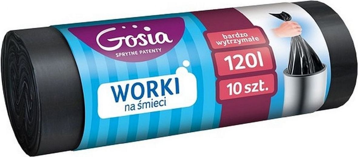 Saci de gunoi, Gosia, 120l, G, A10, Negru, 3586