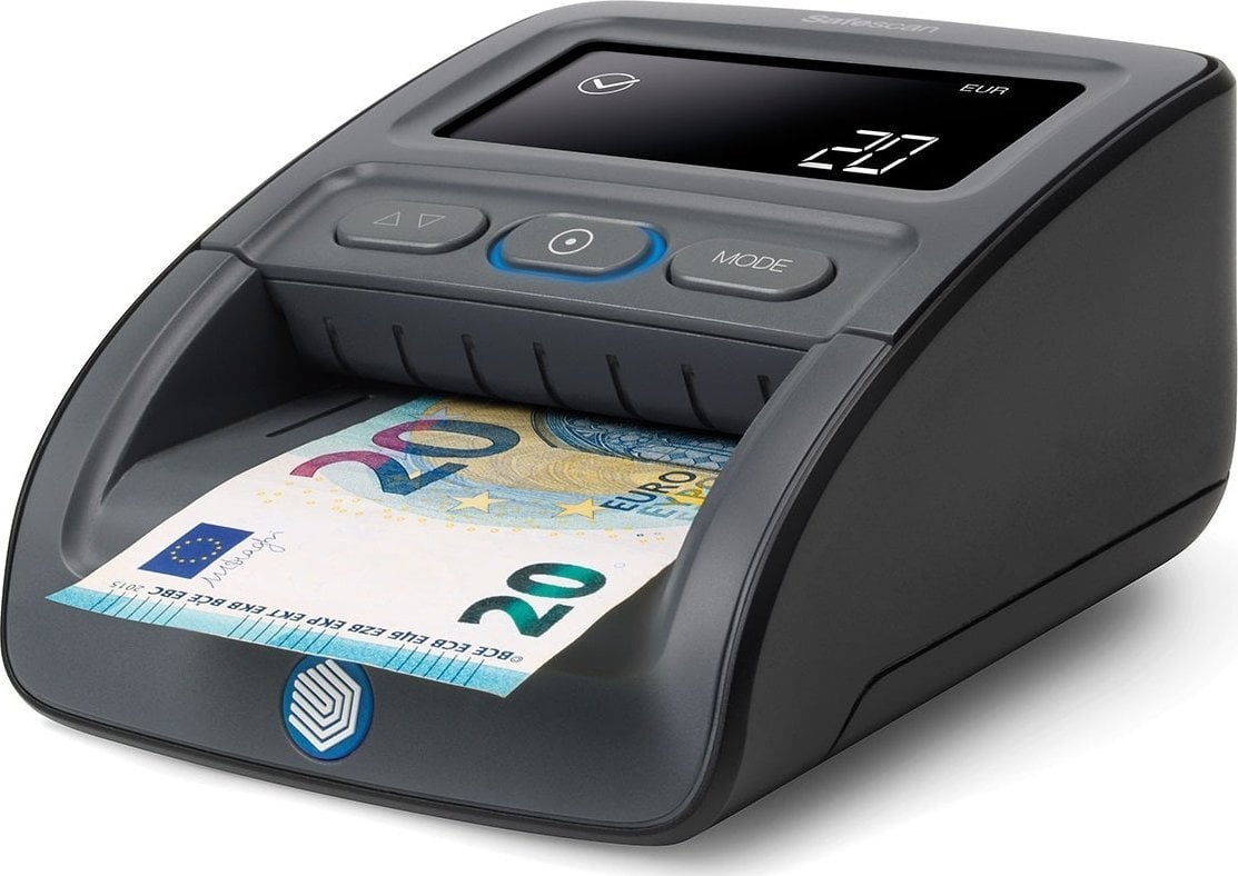 SafeScan SAFESCAN Mașină de verificare a banilor 250-08195 negru, potrivit pentru bancnote, număr de puncte de detectare 7, numărare valori