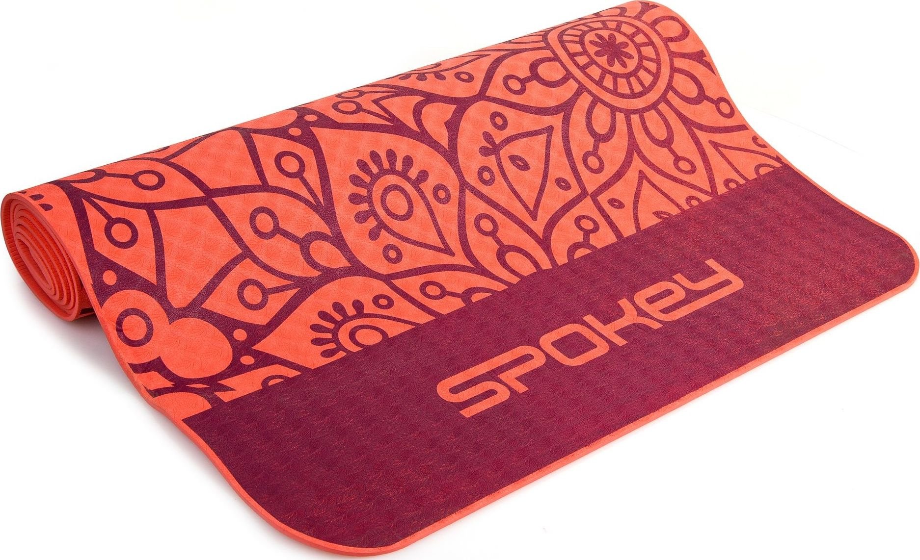 Saltea fitness Yoga/Pilates/Aerobic Spokey Mandala 180 x 60 x0.4 cm