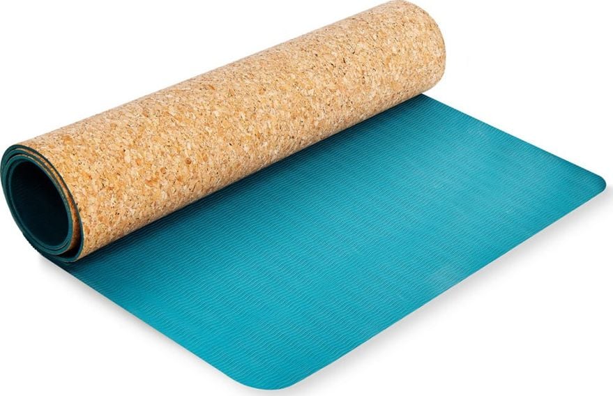 Saltea fitness/yoga/pilates SPOKEY SAVASANA, pluta+TPE, 180 x 60 x 0.4 cm