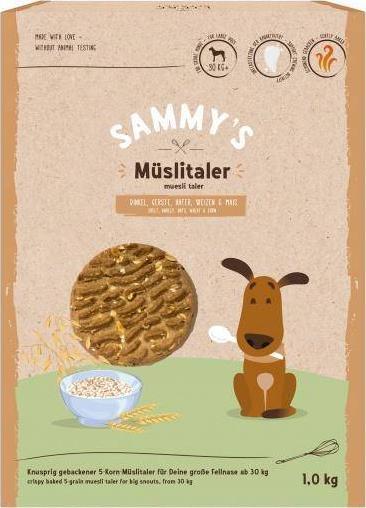 Sammys Sammy's Muesli Taler Dog Cookies 1kg