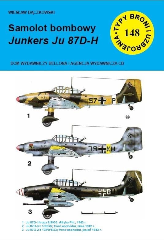 Avion bombardier Junkers Ju 87D-H
